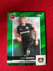 Patrik Schick [Green Refractor] Soccer Cards 2020 Topps Chrome Bundesliga Prices