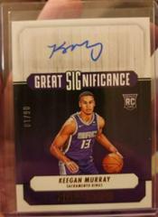 Keegan Murray [Gold] Basketball Cards 2022 Panini Hoops Great SIGnificance Autographs Prices