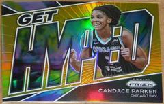 Candace Parker [Gold] #4 Basketball Cards 2022 Panini Prizm WNBA Get Hyped Prices