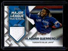 Vladimir Guerrero Jr. Baseball Cards 2022 Topps Major League Material Relics Prices