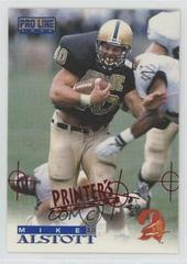 Mike Alstott [Printer's Proof] #323 Football Cards 1996 Pro Line Prices