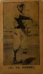 Ed Rommel #55 Baseball Cards 1927 E210 York Caramel Type 1 Prices