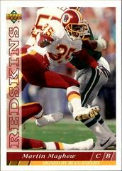 Martin Mayhew Football Cards 1993 Upper Deck Prices