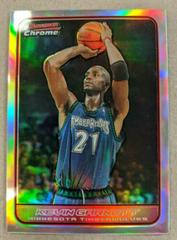 Kevin Garnett [Refractor] #50 Basketball Cards 2006 Bowman Chrome Prices