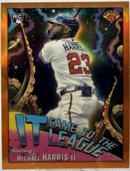 Michael Harris II [Orange] Baseball Cards 2023 Bowman Chrome It Came to the League Prices