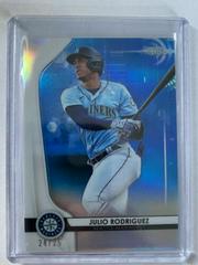 Julio Rodriguez [Blue Refractor] #BPR-18 Baseball Cards 2020 Bowman Sterling Prices