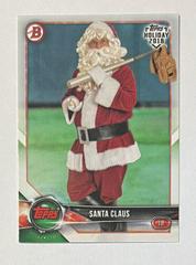 Santa Claus Baseball Cards 2018 Topps Holiday Bowman Prices