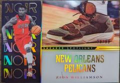 Zion Williamson #10 Basketball Cards 2022 Panini Noir Sneaker Spotlight Prices