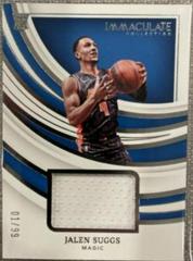 Jalen Suggs [Patch Autograph] Basketball Cards 2021 Panini Immaculate Collection Prices