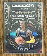 Ja Morant [Orange] Basketball Cards 2021 Panini Obsidian Supernova Prices