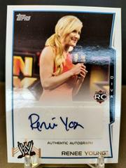 Renee Young Wrestling Cards 2014 Topps WWE Autographs Prices