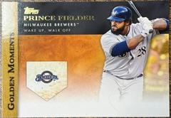 Prince Fielder #GM-47 Baseball Cards 2012 Topps Golden Moments Prices