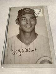 Billy Williams Baseball Cards 1963 Exhibits Statistic Back Prices