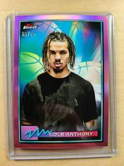 Cole Anthony [Pink Refractor] #1 Basketball Cards 2021 Topps Finest Prices