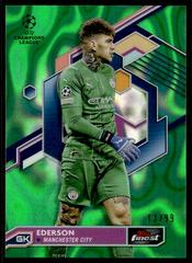 Ederson [Green Lava] #129 Soccer Cards 2022 Topps Finest UEFA Club Competitions Prices