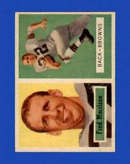 Fred Morrison Football Cards 1957 Topps Prices