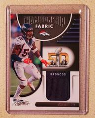 Von Miller #CF-10 Football Cards 2022 Panini Absolute Championship Fabric Prices