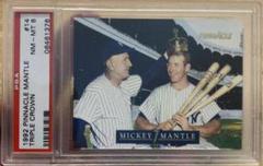 Triple Crown #14 Baseball Cards 1992 Pinnacle Mickey Mantle Prices