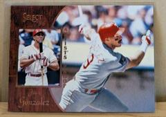 Juan Gonzalez #56 Baseball Cards 1996 Select Prices