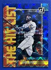 Jose Altuve [Blue] Baseball Cards 2022 Panini Donruss The Hit List Prices