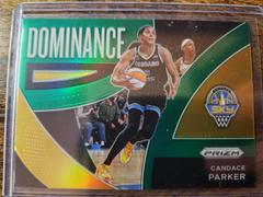 Candace Parker [Green] #8 Basketball Cards 2022 Panini Prizm WNBA Dominance Prices