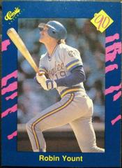 Robin Yount #147 Baseball Cards 1990 Classic Prices