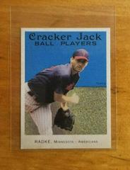 Brad Radke [Mini Blue] #33 Baseball Cards 2004 Topps Cracker Jack Prices