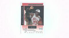 Michael Jordan #4 Basketball Cards 1998 Upper Deck MJ Career Collection Prices