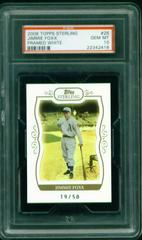Jimmie Foxx [Framed White] #26 Baseball Cards 2008 Topps Sterling Prices