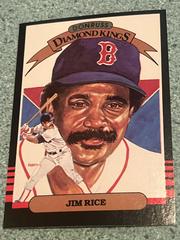 Jim Rice [Diamond Kings] #15 Baseball Cards 1985 Donruss Prices
