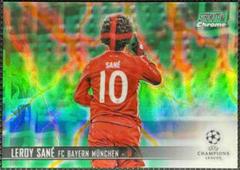 Leroy Sane #17 Soccer Cards 2020 Stadium Club Chrome UEFA Champions League Prices
