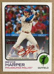 Bryce Harper [Special Edition Red Ink] #ROA-BH Baseball Cards 2022 Topps Heritage Real One Autographs Prices