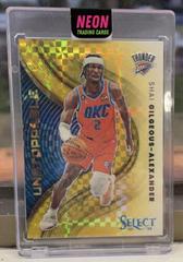 Shai Gilgeous Alexander [Gold] #13 Basketball Cards 2022 Panini Select Unstoppable Prices