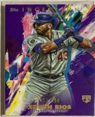 Edwin Rios [Purple] #14 Baseball Cards 2020 Topps Inception Prices