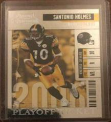 Santonio Holmes [Playoff Ticket] #115 Football Cards 2006 Playoff Contenders Prices