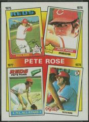 Pete Rose [1975-78] Baseball Cards 1986 Topps Prices
