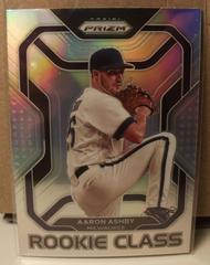Aaron Ashby [Silver Prizm] Baseball Cards 2022 Panini Prizm Rookie Class Prices