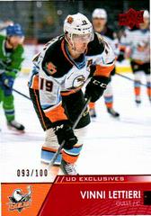 Vinni Lettieri [Exclusives] Hockey Cards 2021 Upper Deck AHL Prices