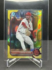 Cooper Hjerpe [Yellow] #BD-95 Baseball Cards 2022 Bowman Draft 1st Edition Prices
