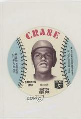 Carlton Fisk Baseball Cards 1976 Crane Potato Chips Discs Prices