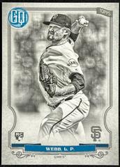 Logan Webb [Black & White] #108 Baseball Cards 2020 Topps Gypsy Queen Prices