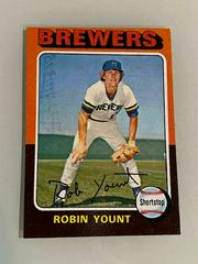 Robin Yount Baseball Cards 1975 Topps Mini Prices