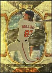 Jackson Holliday [Gold Vinyl] #39 Baseball Cards 2023 Panini Select Prices