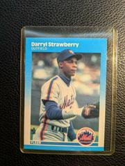 Darryl Strawberry #23 Baseball Cards 1987 Fleer Prices