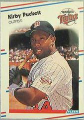 Kirby Puckett Baseball Cards 1988 Fleer Mini Prices