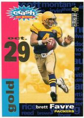 Brett Favre [Gold] #C6 Football Cards 1995 Collector's Choice Crash the Game Prices