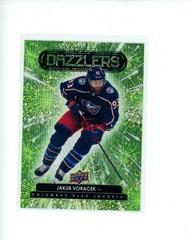 Jakub Voracek [Green] #DZ-7 Hockey Cards 2022 Upper Deck Dazzlers Prices