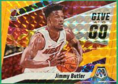 Jimmy Butler [Orange Fluorescent] Basketball Cards 2019 Panini Mosaic Give and Go Prices