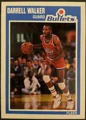 Darrell Walker #161 Basketball Cards 1989 Fleer Prices