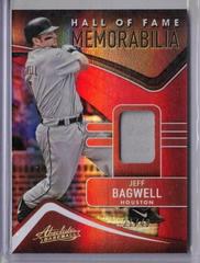 Jeff Bagwell [Spectrum Red] Baseball Cards 2022 Panini Absolute Hall of Fame Memorabilia Prices